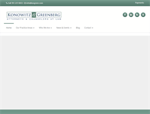 Tablet Screenshot of kongreen.com